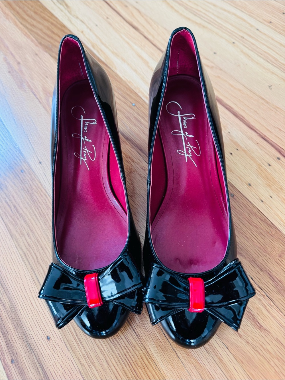 Shoes of Prey Black Patent Leather Pumps